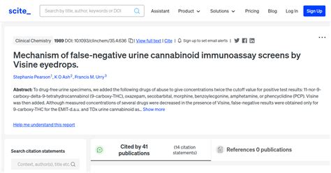 visine eye drops urine test|Mechanism of false.